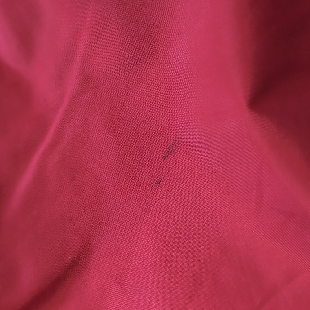 90s Vintage L.L. Bean Stowaway Rainwear Gore-Tex Red Rain Jacket Small - Picture 10 of 16